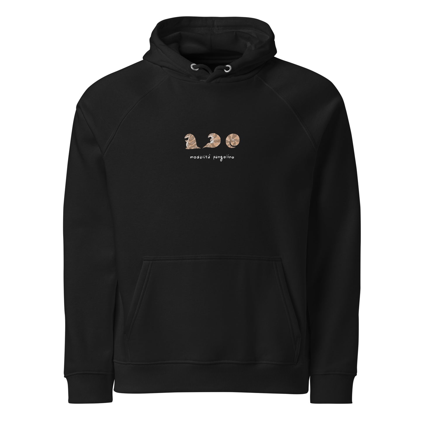 Pangolino felpa - Nero - front
