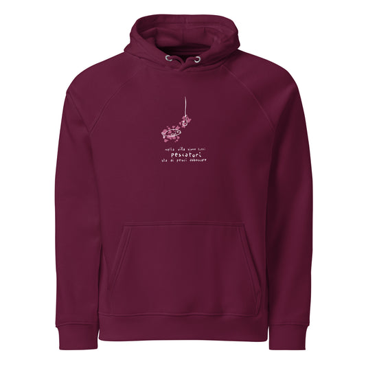 Pescatori felpa - Granata - front