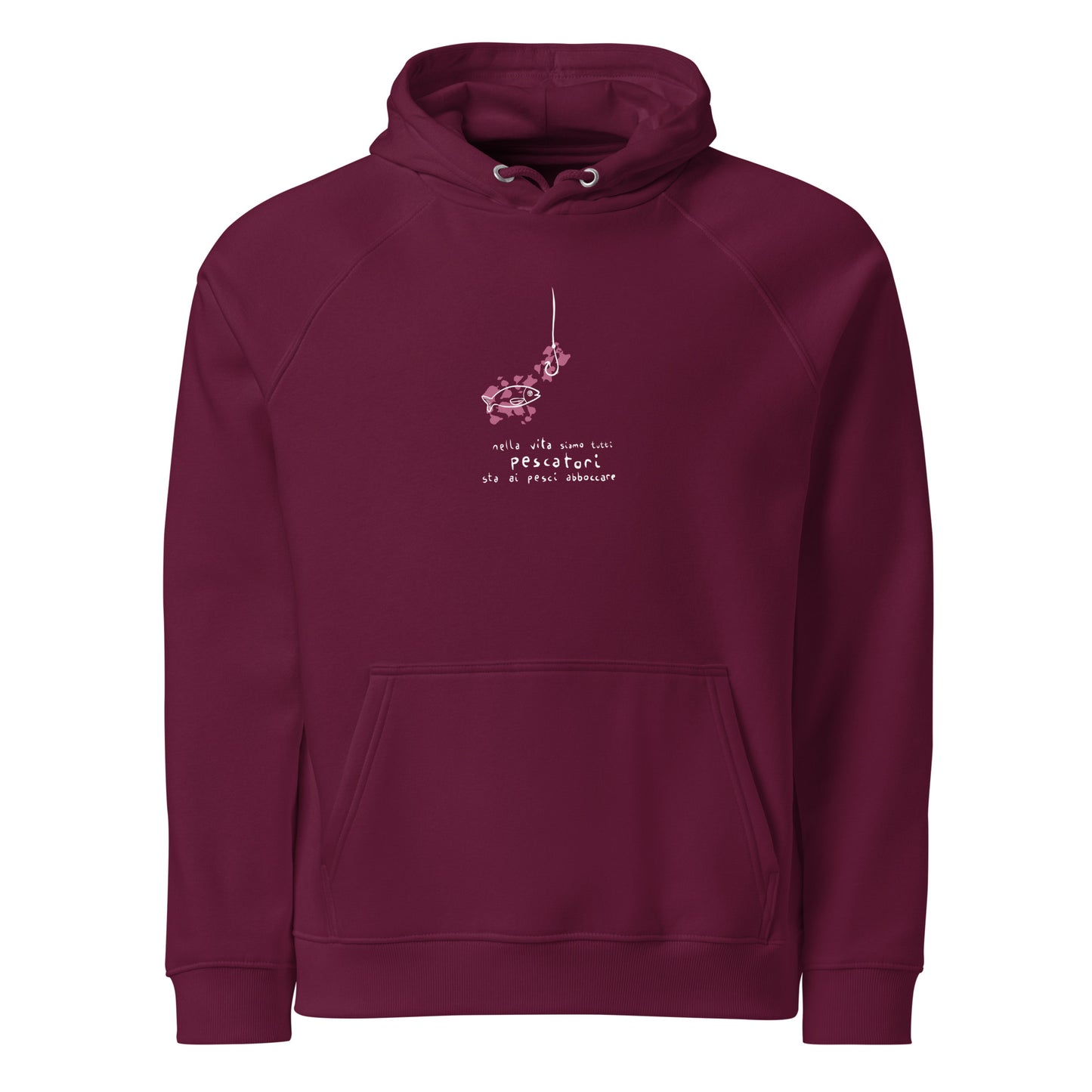 Pescatori felpa - Granata - front