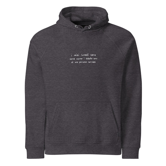 Lunedì sera felpa - Grigio - front
