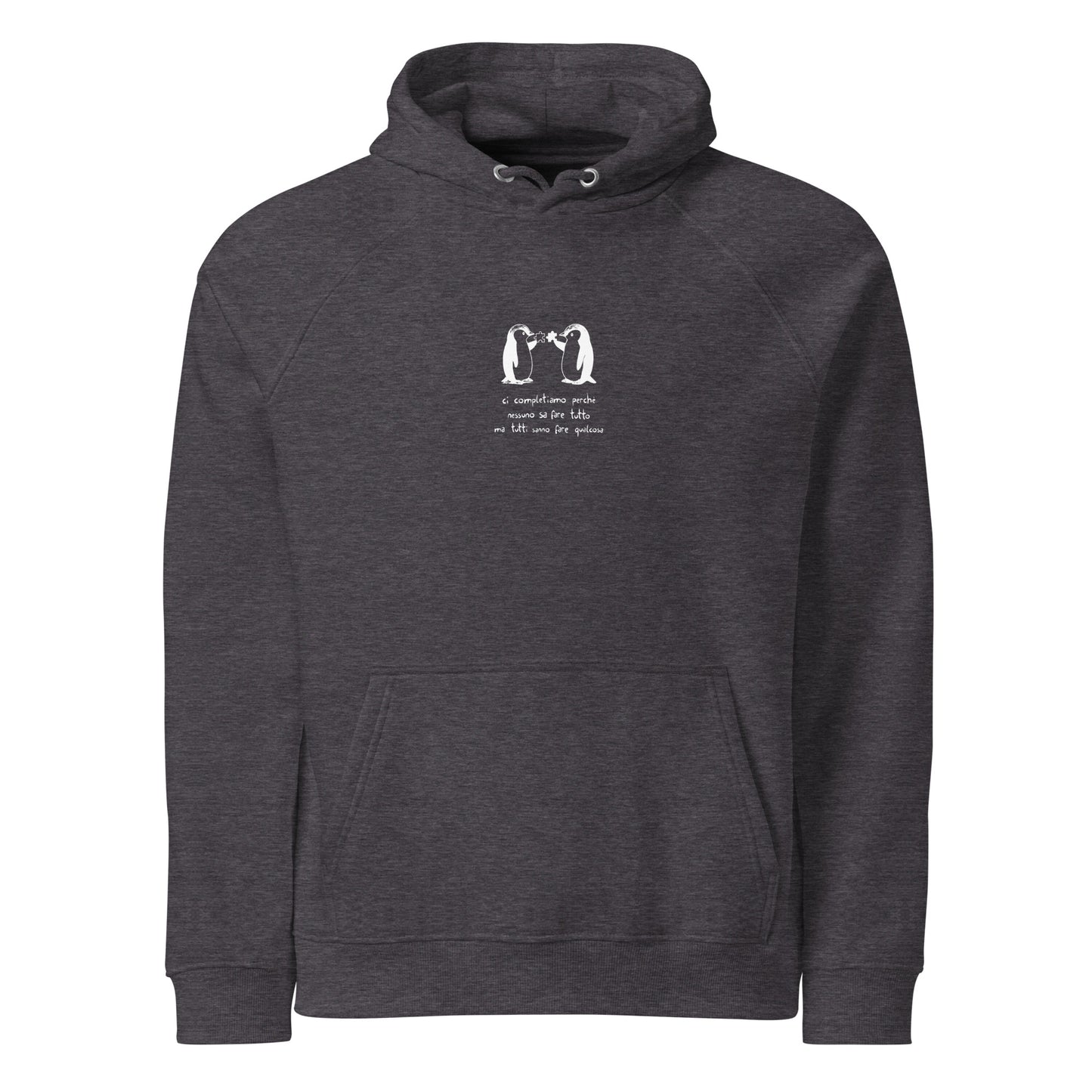 Puzzle felpa - Grigio - front
