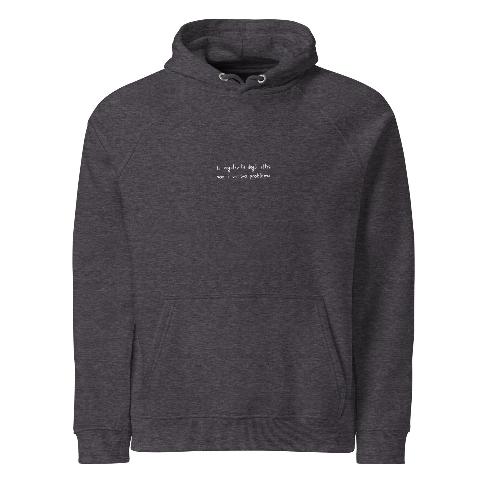 Negativitá felpa - Grigio - front
