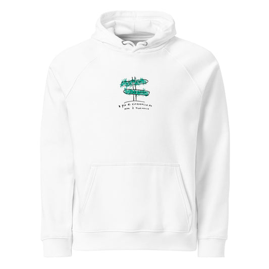 Tradimento felpa - Bianco - front