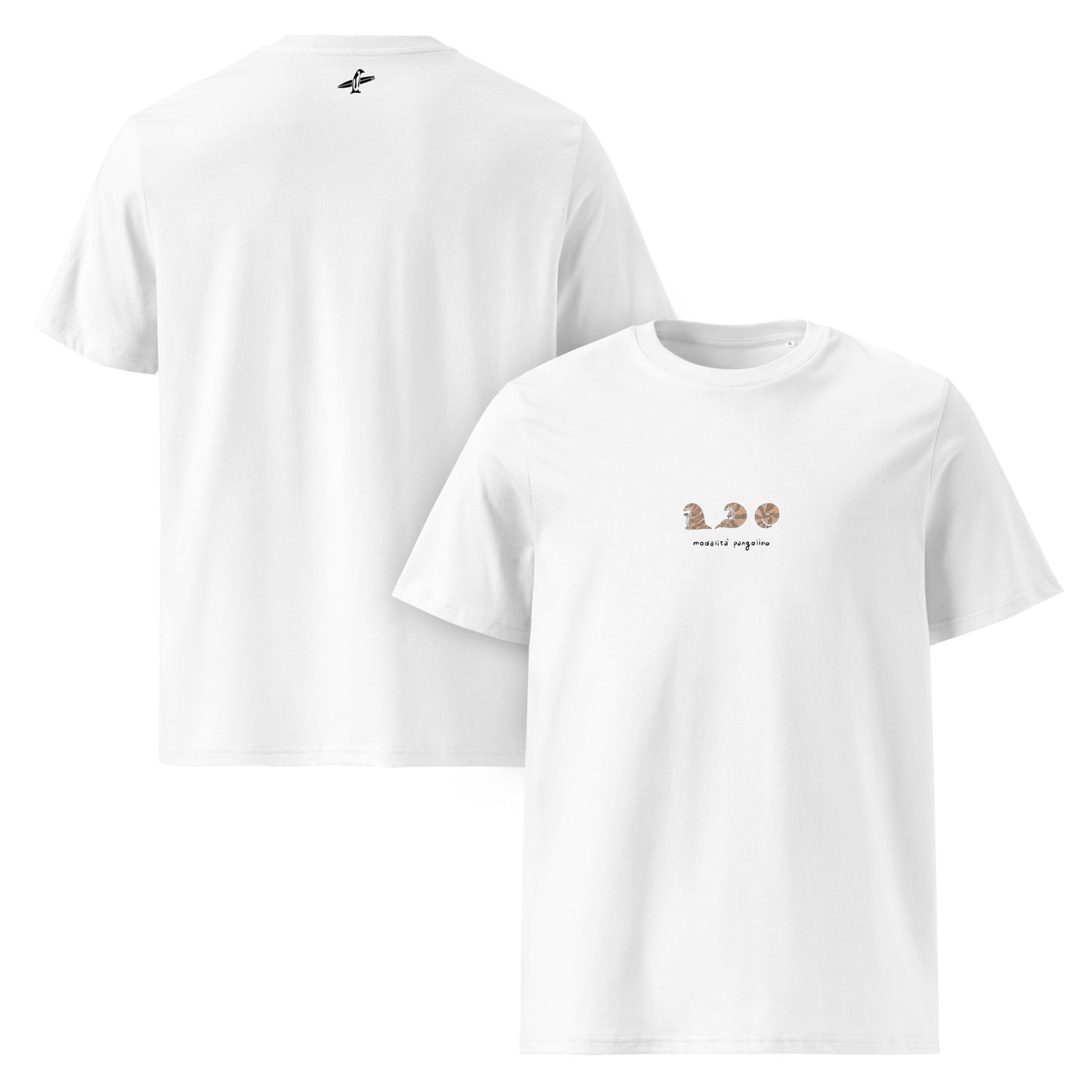 Pangolino - Bianco - front-and-back